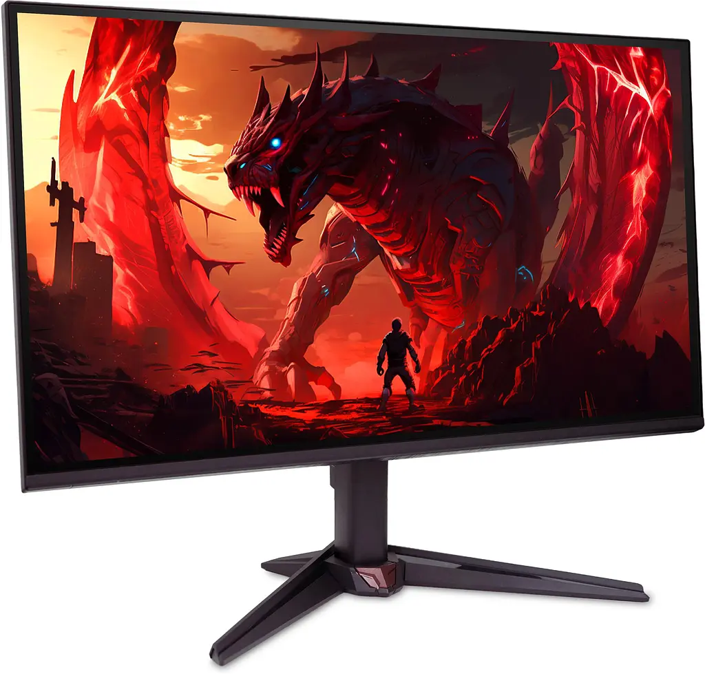 Монiтор Acer 23.8" Nitro VG240YP6bip (UM.QV0EE.609) IPS Black 144Hz - фото 2