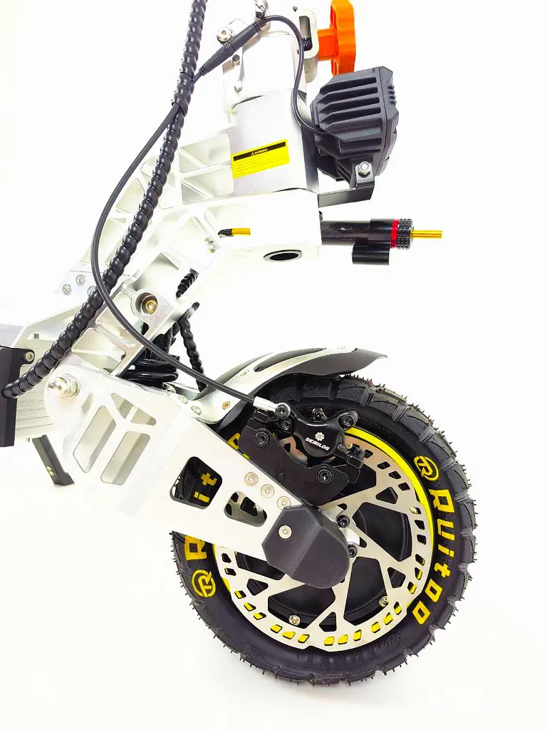 Електросамокат двомоторний Ruitoo T3 MAX (2х2800W, 60V, 30Ah) Білий - фото 6