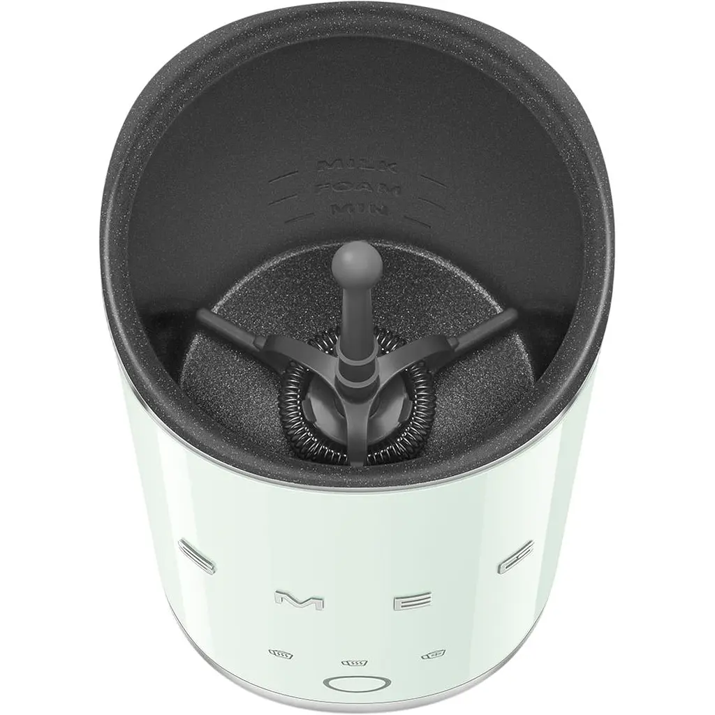 Пінозбивач молока Smeg MFF02PGEU Pastel Green [169574] - фото 8