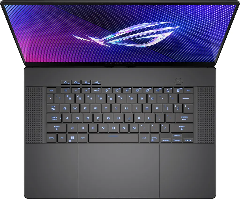 Ноутбук ASUS ASUS ROG Zephyrus G16 GU605MY-QR041X 16' 2.5K OLED, Intel Ultra 9 185H, 32GB, F2TB, NVD4090-16, Win11P, Сірий (90NR0IQ5-M001R0) - фото 4