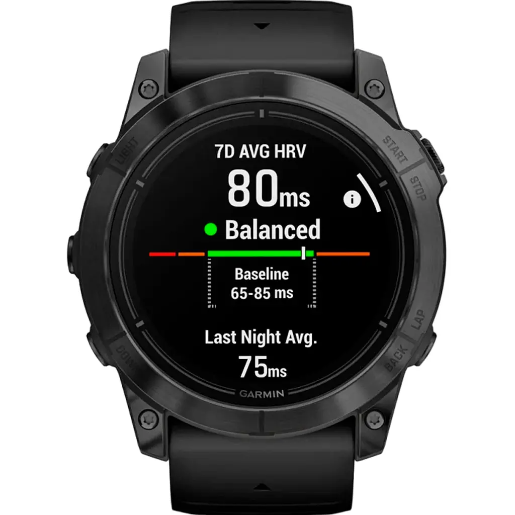 Смарт-часы Garmin Epix Pro (Gen 2) Standard Edition 51mm Slate Grey with Black Band (010-02804-20) [86537] - фото 9