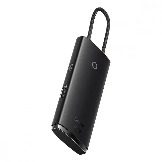 Порт-реплікатор Baseus Lite Series 5-in-1 Hub Docking Station 0.2m (WKQX040001) - фото 2