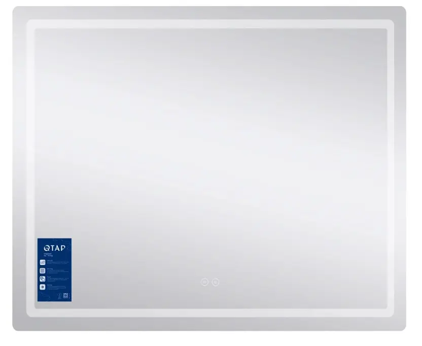 Дзеркало Qtap Mideya (MI2) прямокутне з LED-підсвічуванням Touch QT2078NCF9070 - фото 2