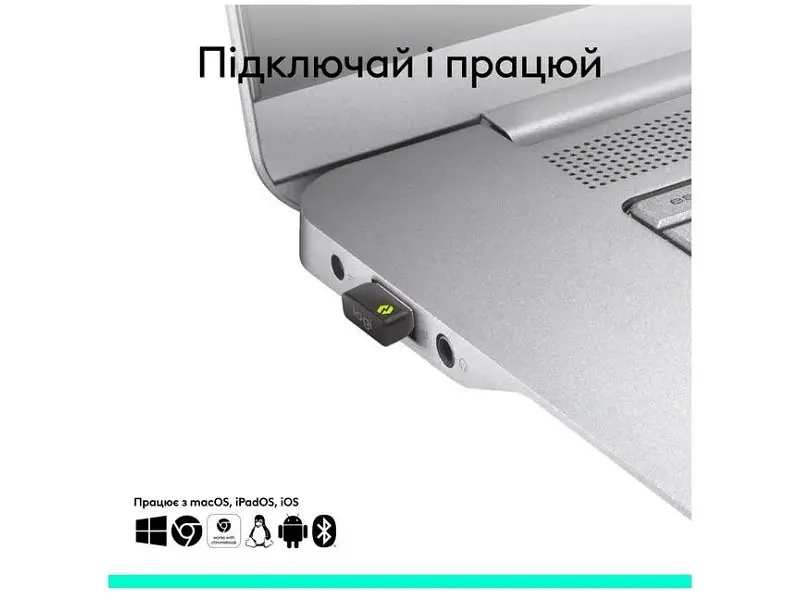 Bluetooth-адаптер Logitech Logi Bolt USB-C Receiver (956-000157) - фото 3