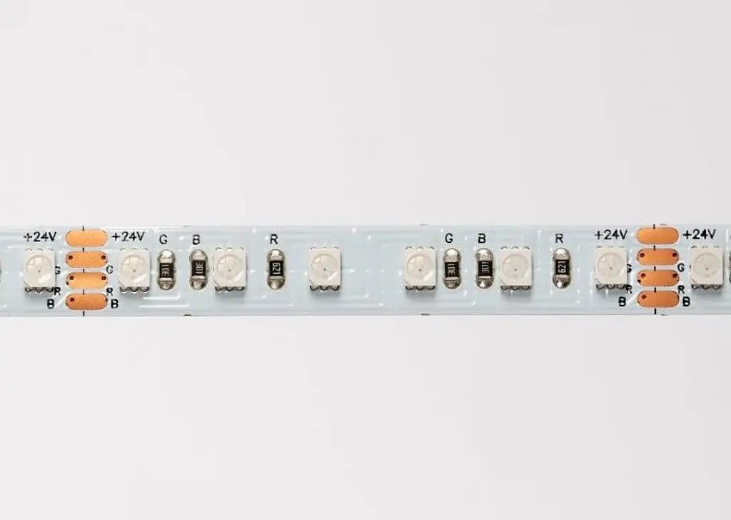 LED Лента 16W 120LED RGB IP20 24V KLOODI KD2835-120-16W-RGB-24V - фото 3