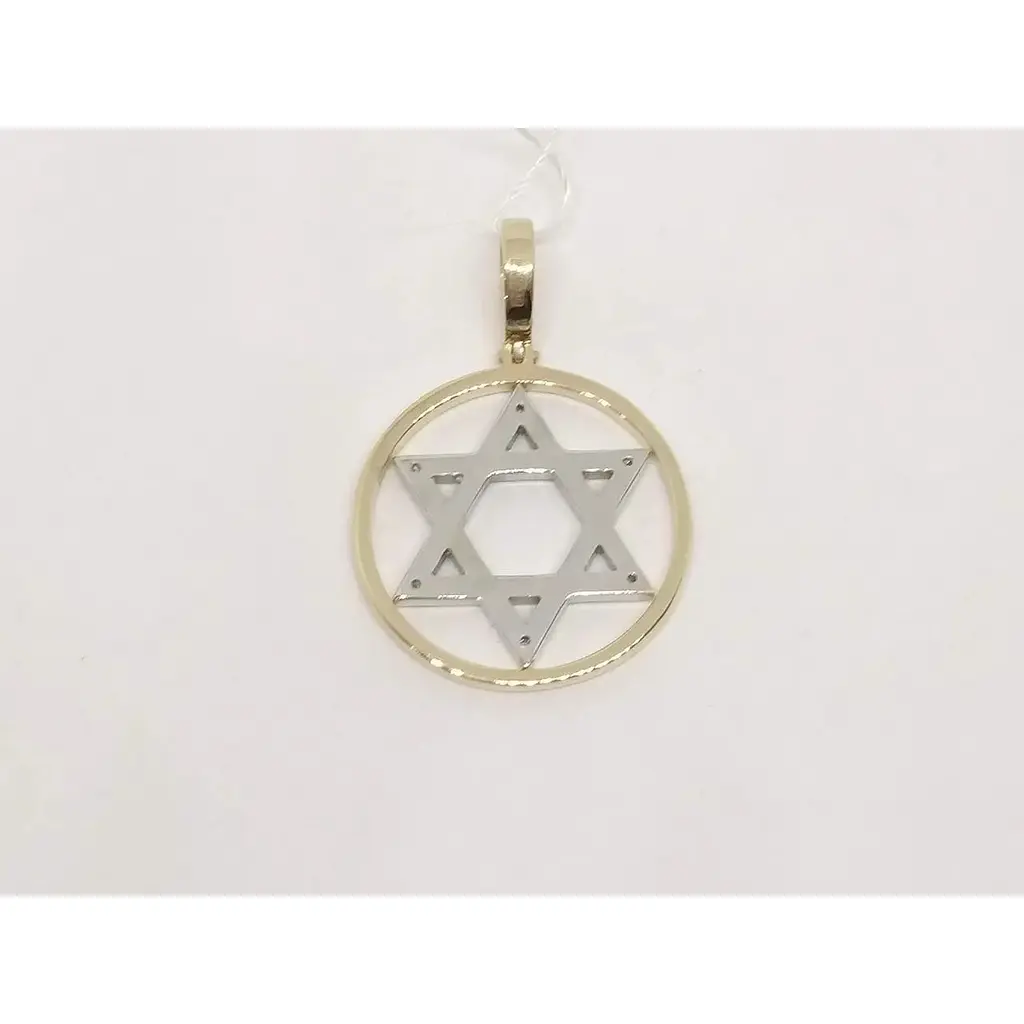Золота підвіска Імперія золота Зірка Давида з фіанітами. ПВ723КІ - фото 3