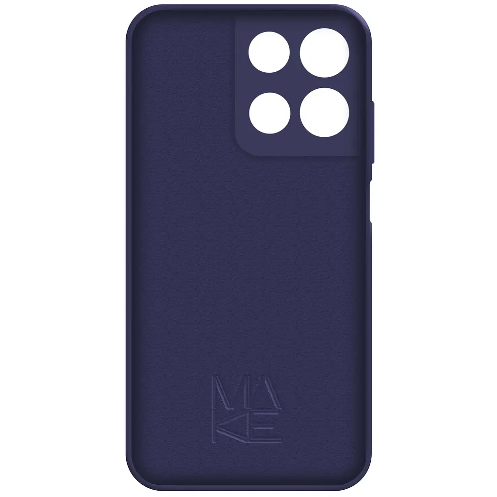 Чохол MAKE Motorola G17/G17 Power Silicone Evening Blue - фото 5