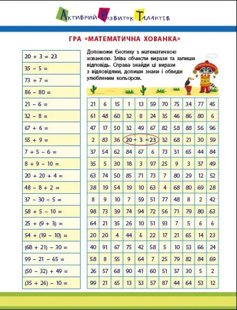 АРТ вирізалка: Додавання і віднімання. 2 клас - фото 3