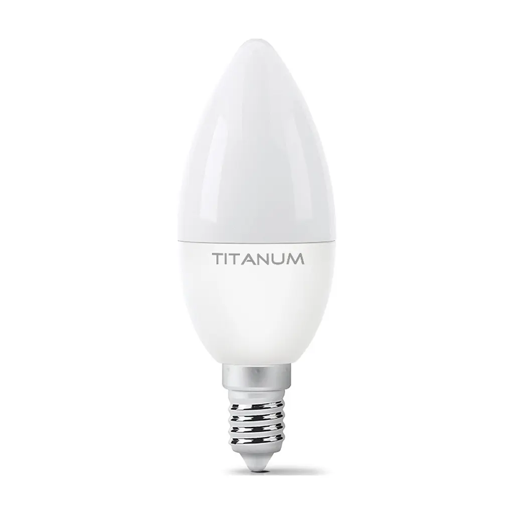 Лампочка TITANUM Filament C37 4W E14 4100K (TLFC3704144) - фото 2