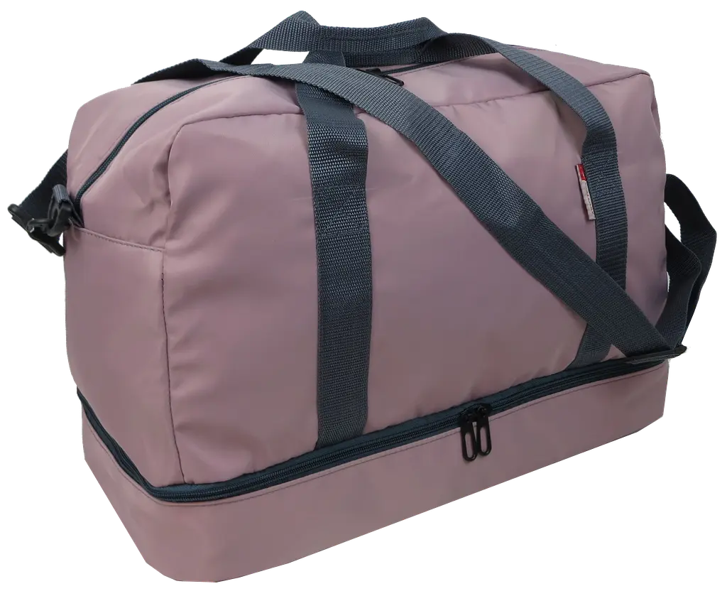 Дорожная сумка с отделом для обуви 40L пудровый Wallaby sum0028890 - фото 2