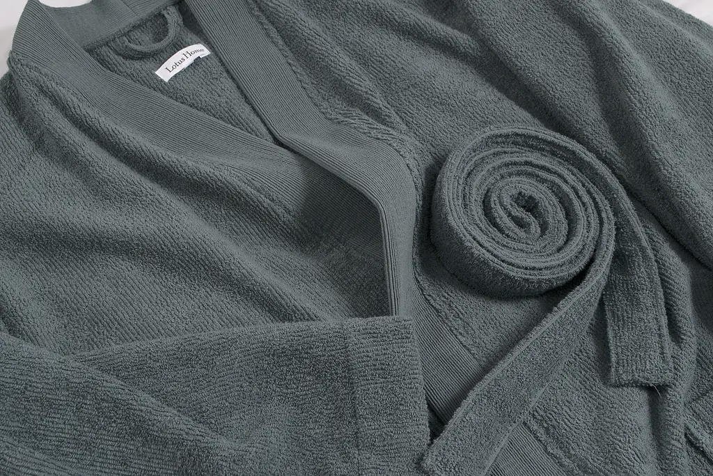 Халат-кимоно Lotus Home - Vera деним L/XL - фото 6