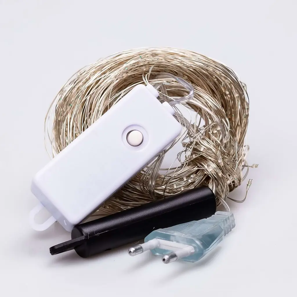 Гирлянда GarlandoPro Конский хвост 200 LED 10 нитей длина 2 м, мультиколор (173309ML) - фото 10