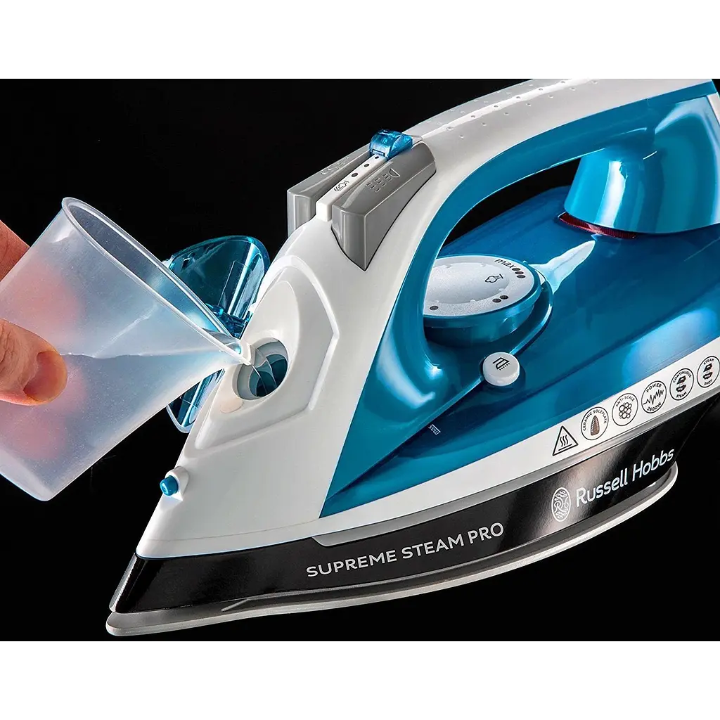 Утюг Russell Hobbs Supreme Steam Pro 2600 Вт синий (23971-56) - фото 5