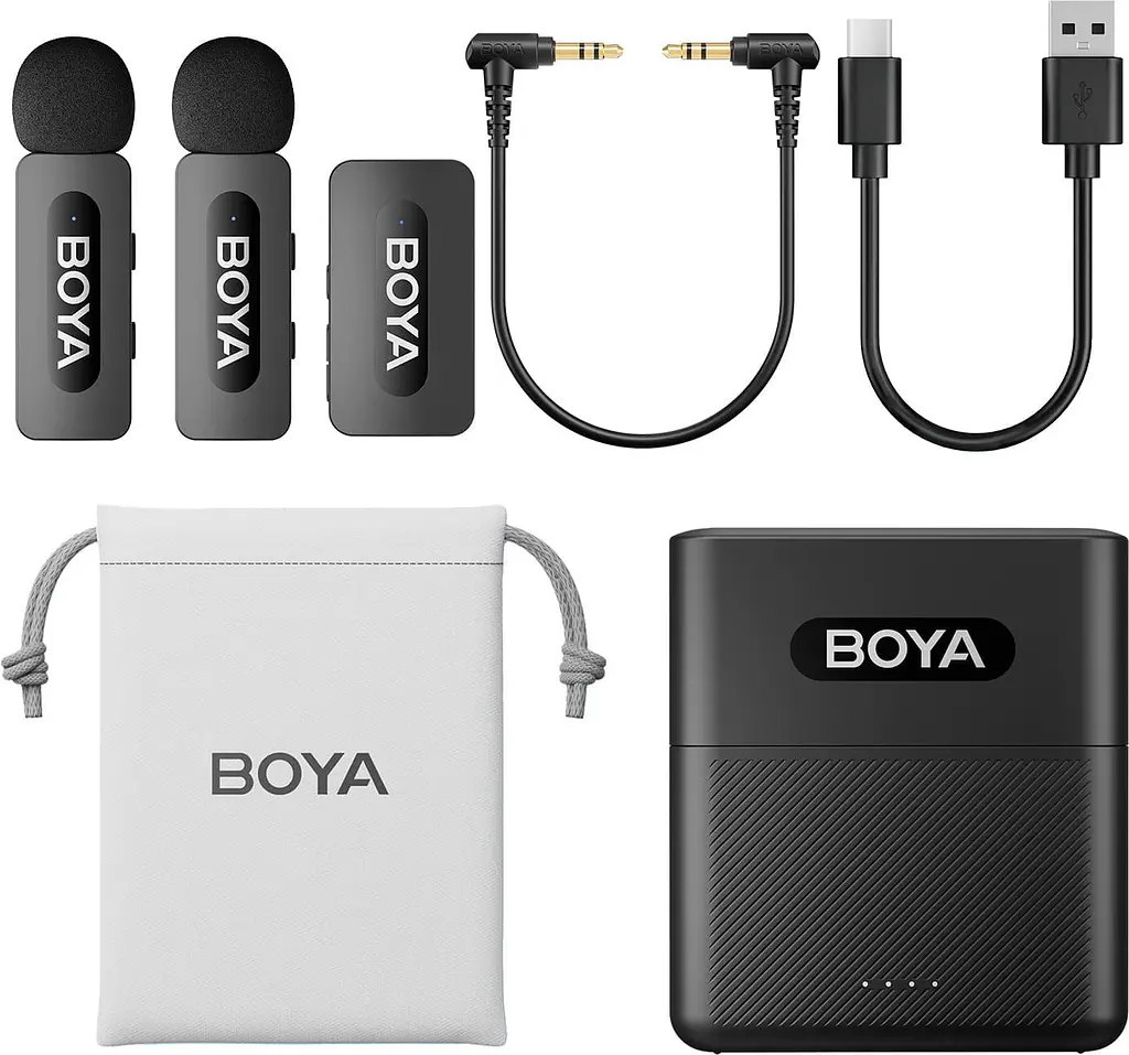 Мікрофон Boya BY-V35 TRS for camera Black (BY-V35) - фото 2
