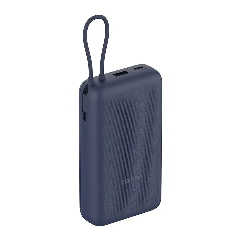 Батарея універсальна Xiaomi 20000mAh 33W Integrated Cable (BHR8975GL / 1096299) - фото 2