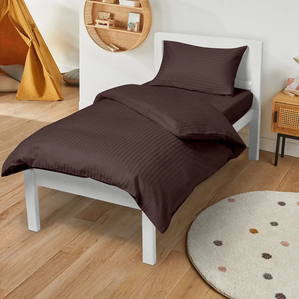 Набір наволочок Cosas Walnut сатин 40х60 см 2 шт. (SetPillow_StrSatin_26Walnut_40х60) - фото 4