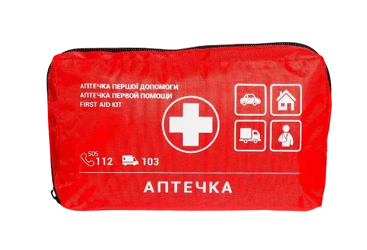 Аптечка медична автомобільна-1 Poputchik (02-001-М) згідно ТУ м'який футляр до 03.29 - фото 5