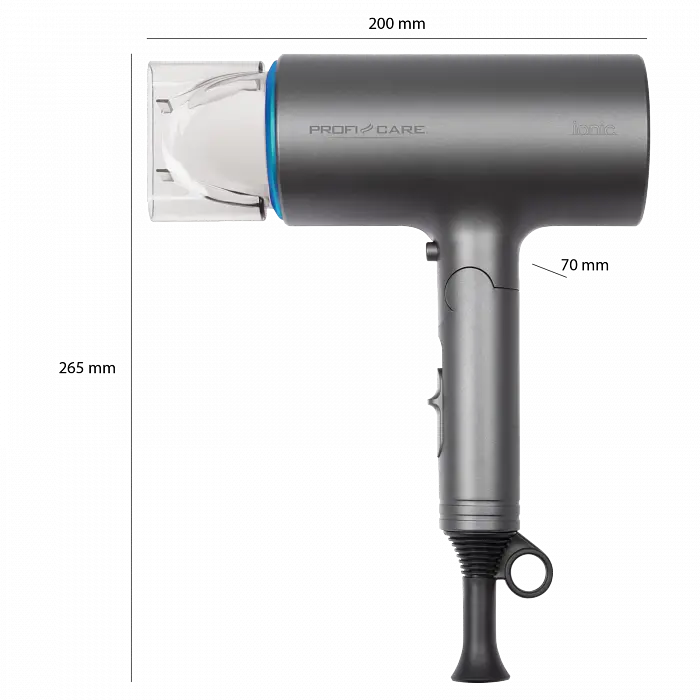 Фен Profi Care PC-HTD 3073 Blue - фото 2