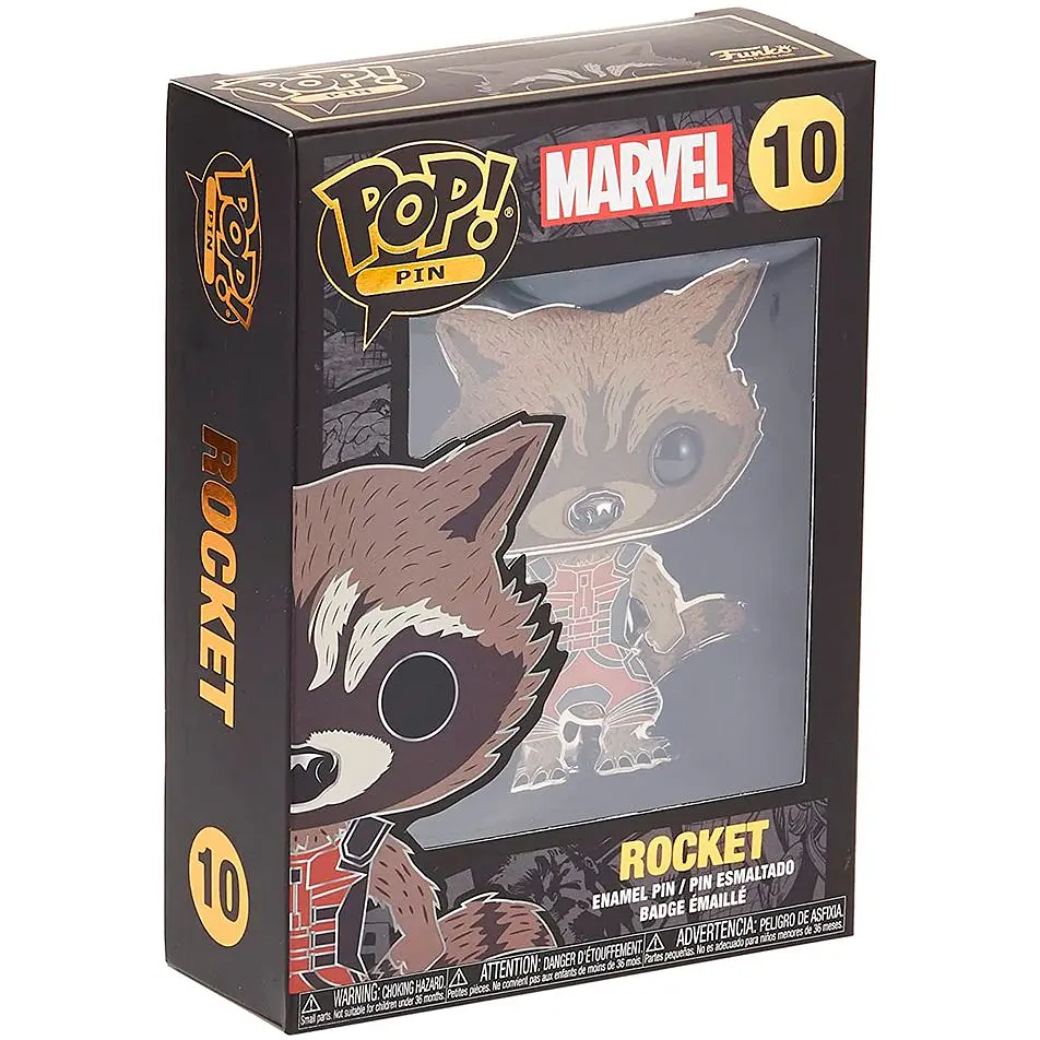 Фігурка-пін Funko Pop Marvel Єнот Ракета (MVPP0011) - фото 4