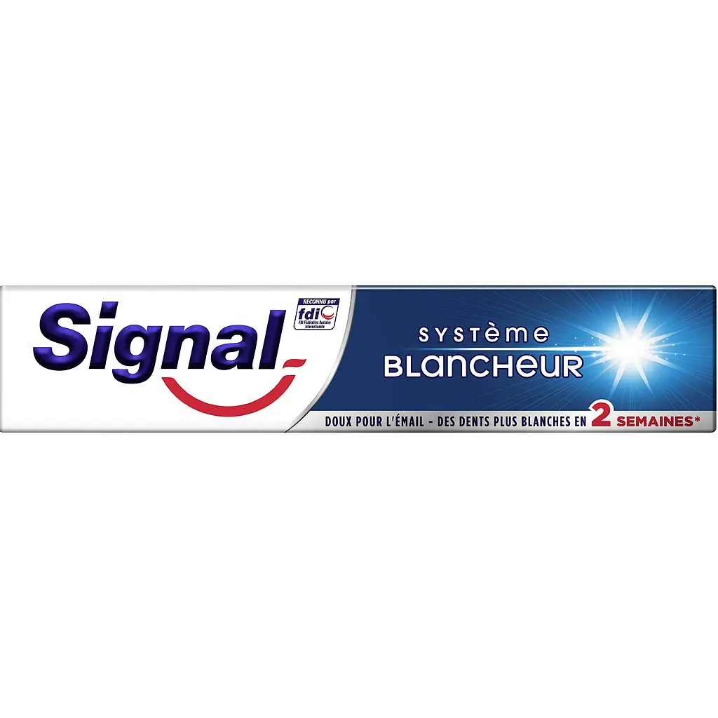Зубна паста Signal Original Відбілююча система 75 мл - фото 1