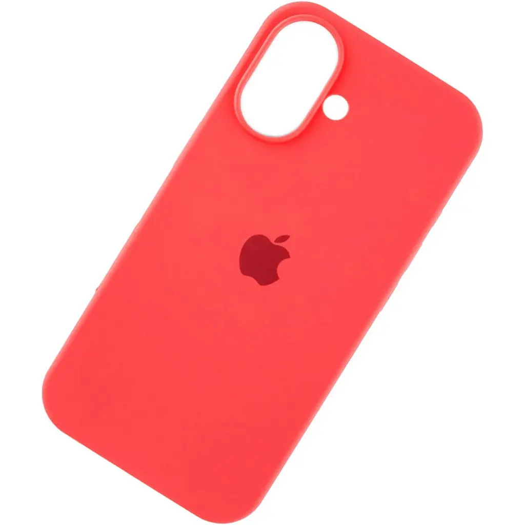 Чохол Silicone Case для Apple iPhone 16 Watermelon Red AA [115097] - фото 2