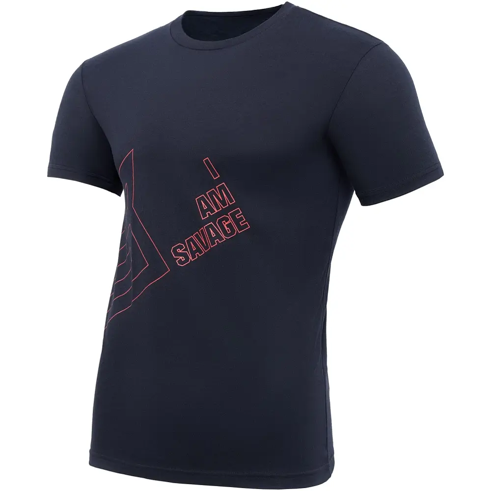 Футболка Savage Short sleeve T-Shirt/RED "I am Savage" design XL к:чорний - фото 2