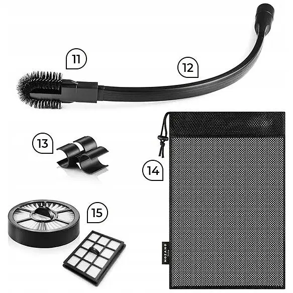 Пылесос Mozano Smart Cyclonic 4000W циклонный без мешка Beige - фото 8