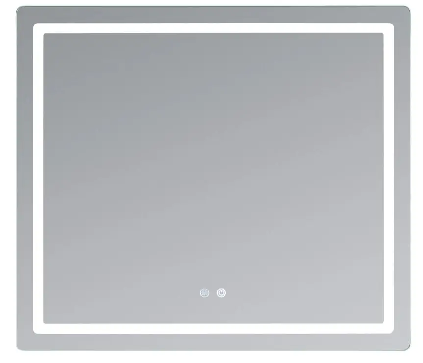 Дзеркало Qtap Mideya (MI2) прямокутне з LED-підсвічуванням Touch QT2078NCF807048476 - фото 2
