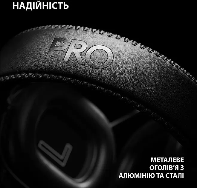 Навушники бездротові ігрові Logitech G Pro X2 Wireless LightSpeed чорні (981-001263) - фото 2