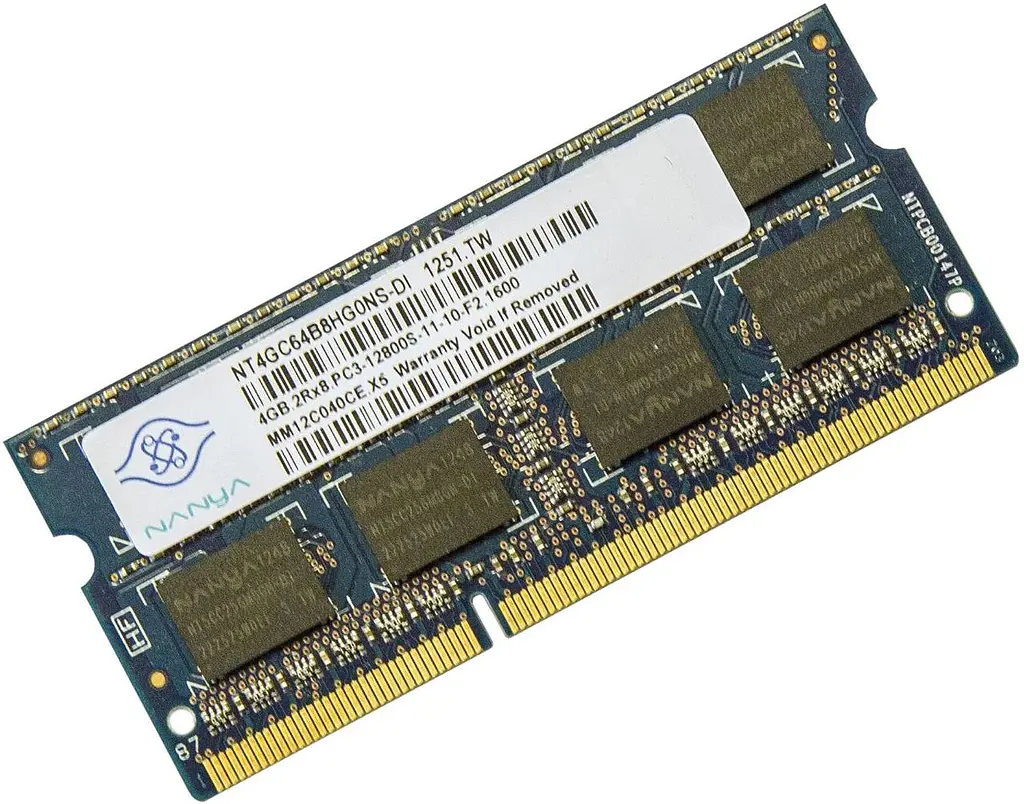 Оперативная память SO-DIMM DDR3 Nanya 2Gb 1600Mhz Б/У - фото 2