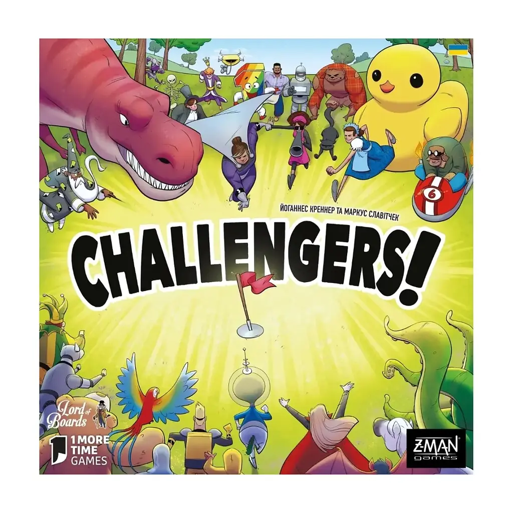 Настільна гра Lord of Boards Challengers! Українське видання (Challengers!) (укр.) (LOB2308UA) - фото 4