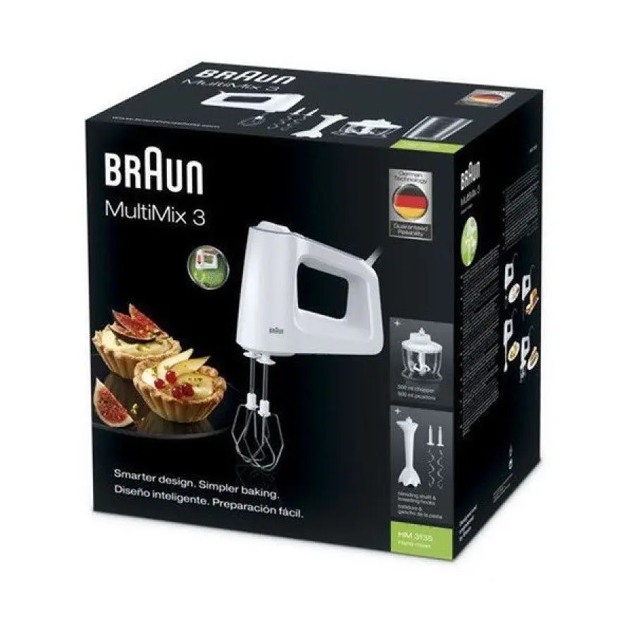 Міксер BRAUN HM 3135 WHITE - фото 2