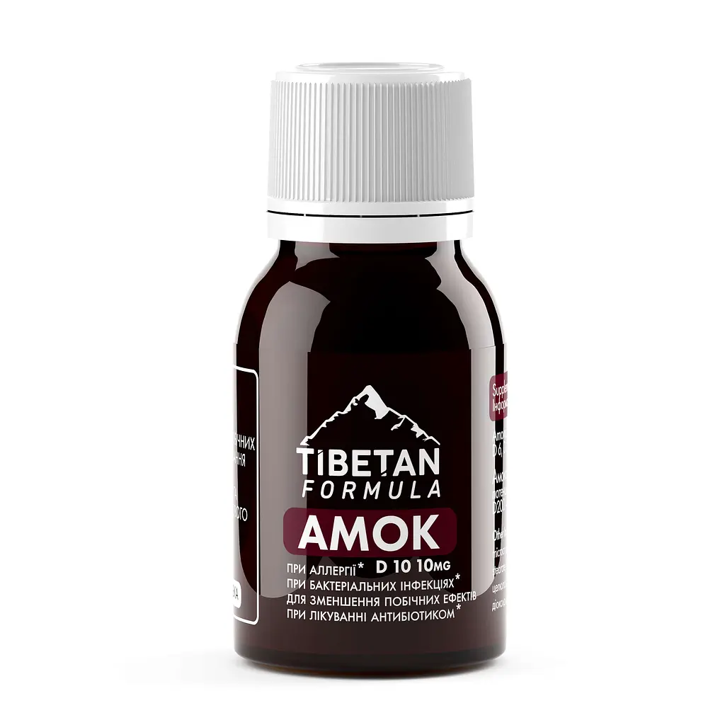 Таблетки Tibetan Formula АМОК 30 таблеток