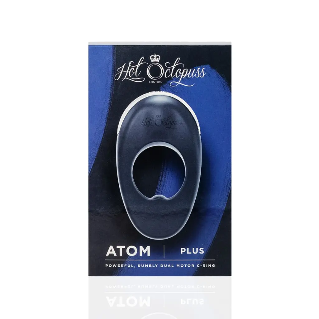 Ерекційне віброкільце Hot Octopuss ATOM PLUS, 2 мотори - фото 7
