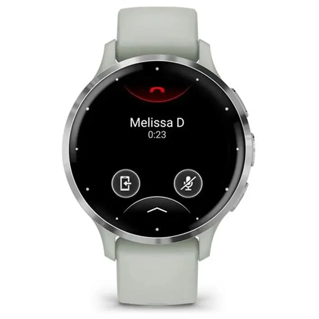 Смарт-годинник Garmin Venu 3s Silver Stainless Steel Bezel with Sage Gray Case and Silicone Band (010-02785-51) - фото 2