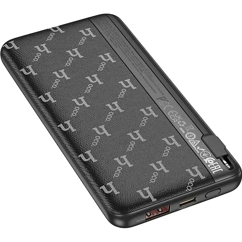 Внешний аккумулятор Hoco Q29 Nobility USB-C 10000mAh 22.5W Black [123634] - фото 3