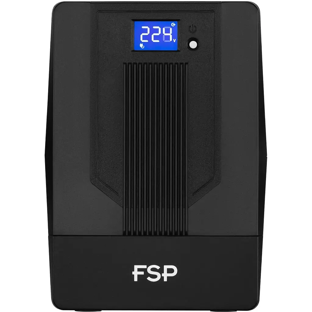 FSP Джерело безперебійного живлення iFP2000, 2000VA/1200W, LCD, RJ45, USB, 2xSchuko + 2xIEC - фото 2