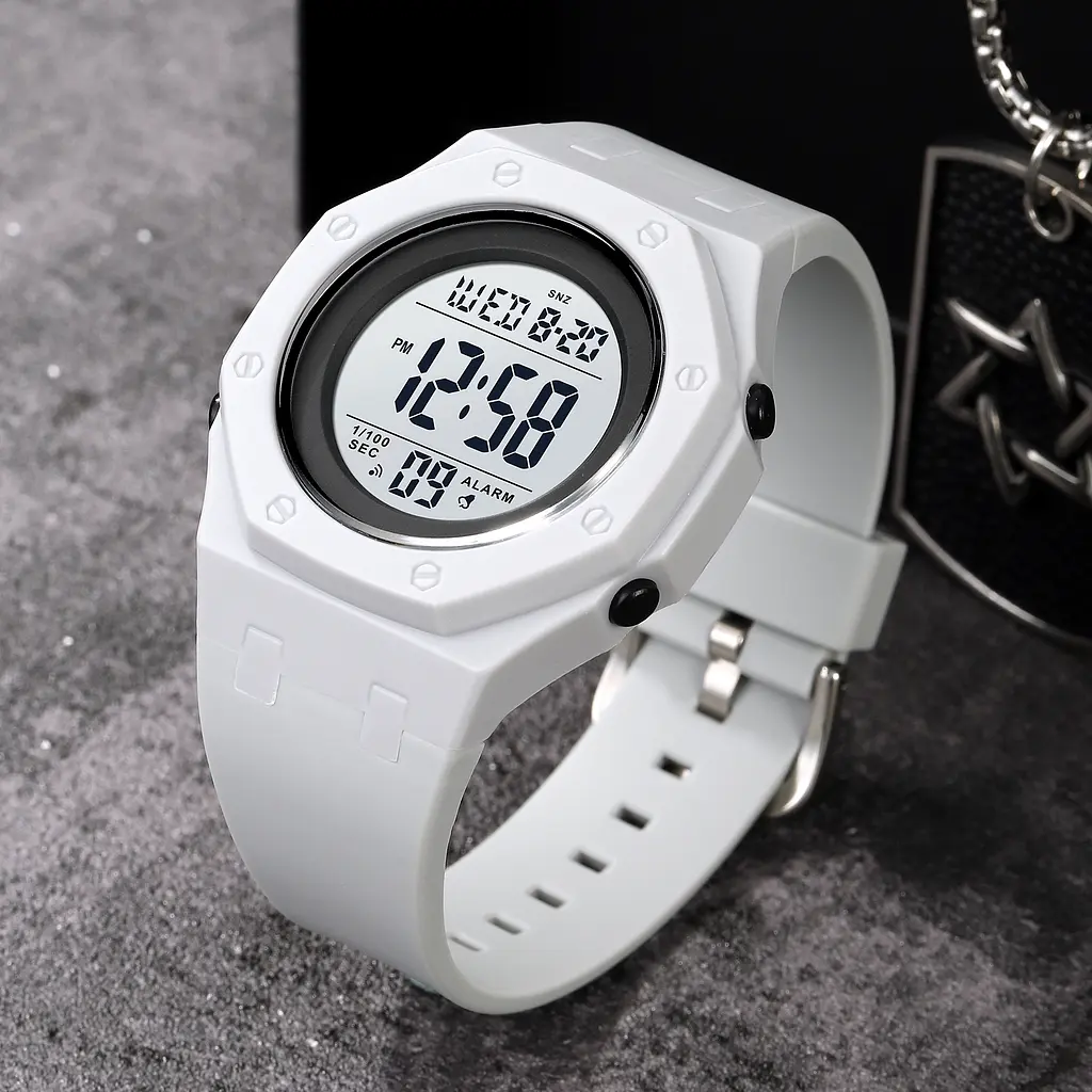 Чоловічий наручний годинник 2048LTGY Light Grey Skmei acs0030355 - фото 4