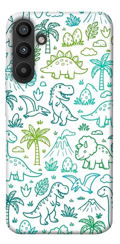 TPU чохол Demsky Dino pattern для Samsung Galaxy A34 5G