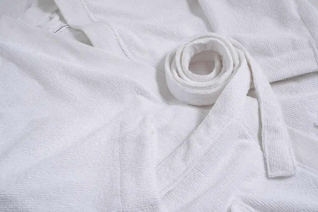 Халат-кимоно Lotus Home - Vera белый S/M - фото 7