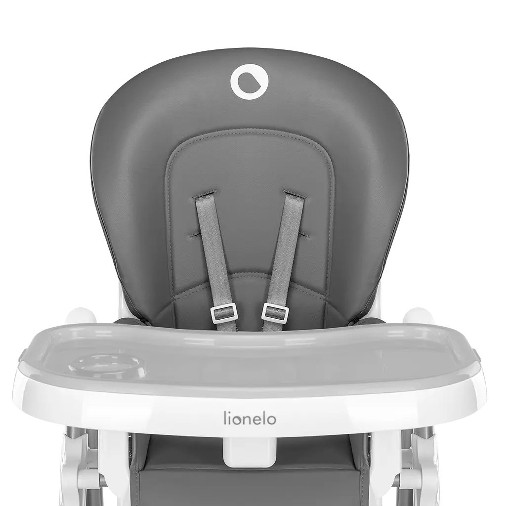 Стільчик для годування Lionelo Linn Plus сірий з білим (LO.LI02) - фото 10