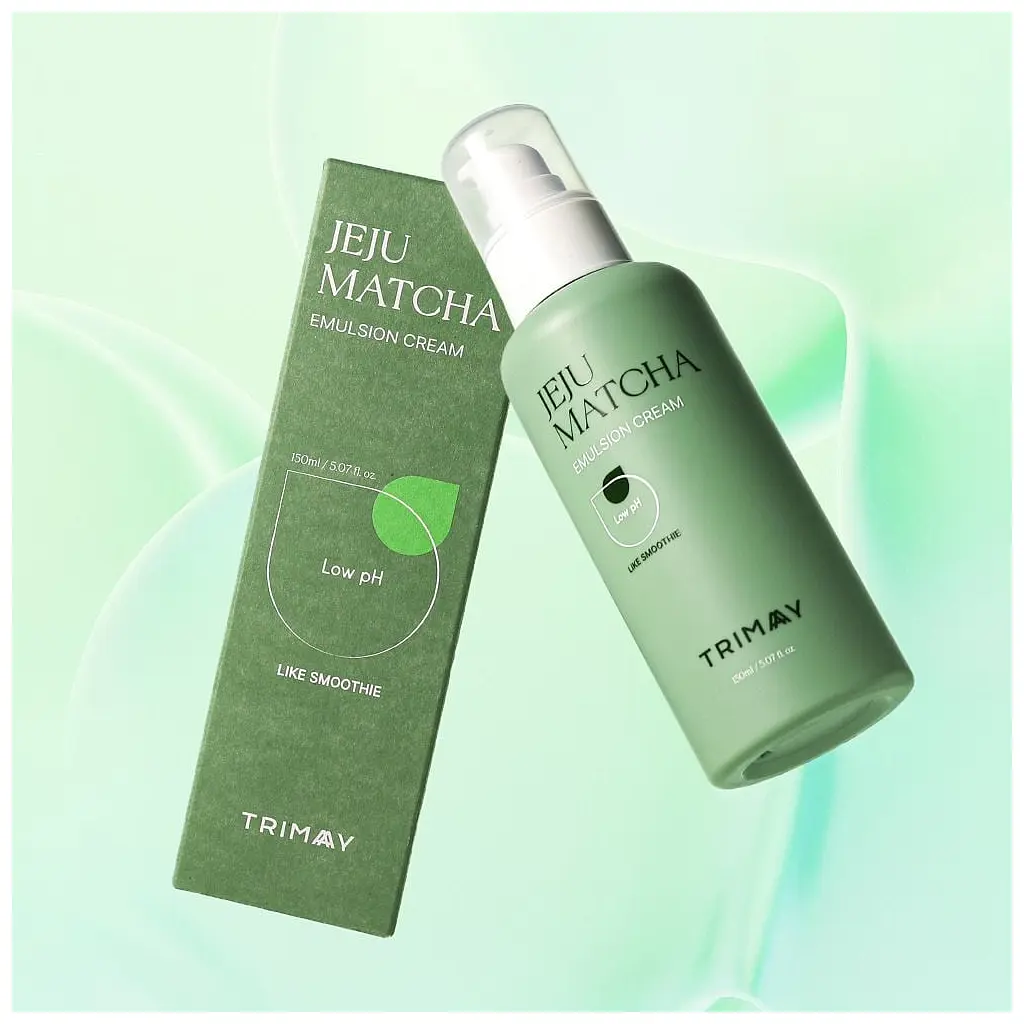 Крем для обличчя Trimay Jeju Matcha Emulsion Cream 150 мл (8809822541300) - фото 2