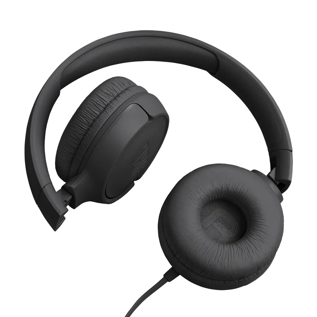 Наушники JBL накладные проводные Tune 520C USB-C штекер черные - фото 5