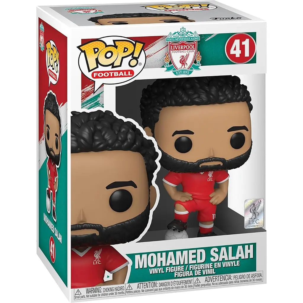 Фігурка Funko Pop! Football: Ліверпуль - Мохамед Салах 11.4см (52173) [171956] - фото 4