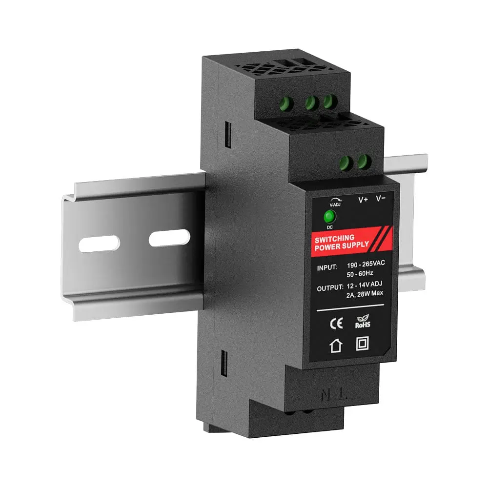 Джерело безперебійного живлення Kraft PSU-1202DIN(P) з кріпленням на DIN-рейку (43-00106) - фото 9