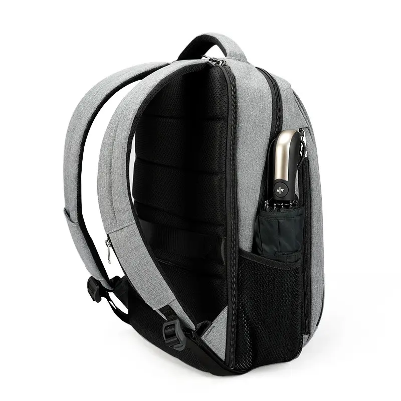 Рюкзак міський офісний Tigernu T-B3516 21л з USB для ноутбука 15.6" Grey (17052) - фото 3