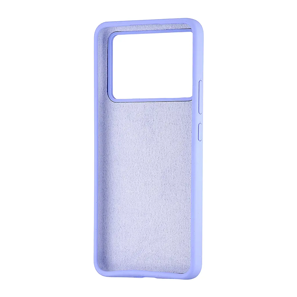 Чохол Silicone Case Xiaomi Poco X6 Pro/Redmi K70E 5G Lilac Purple - фото 2