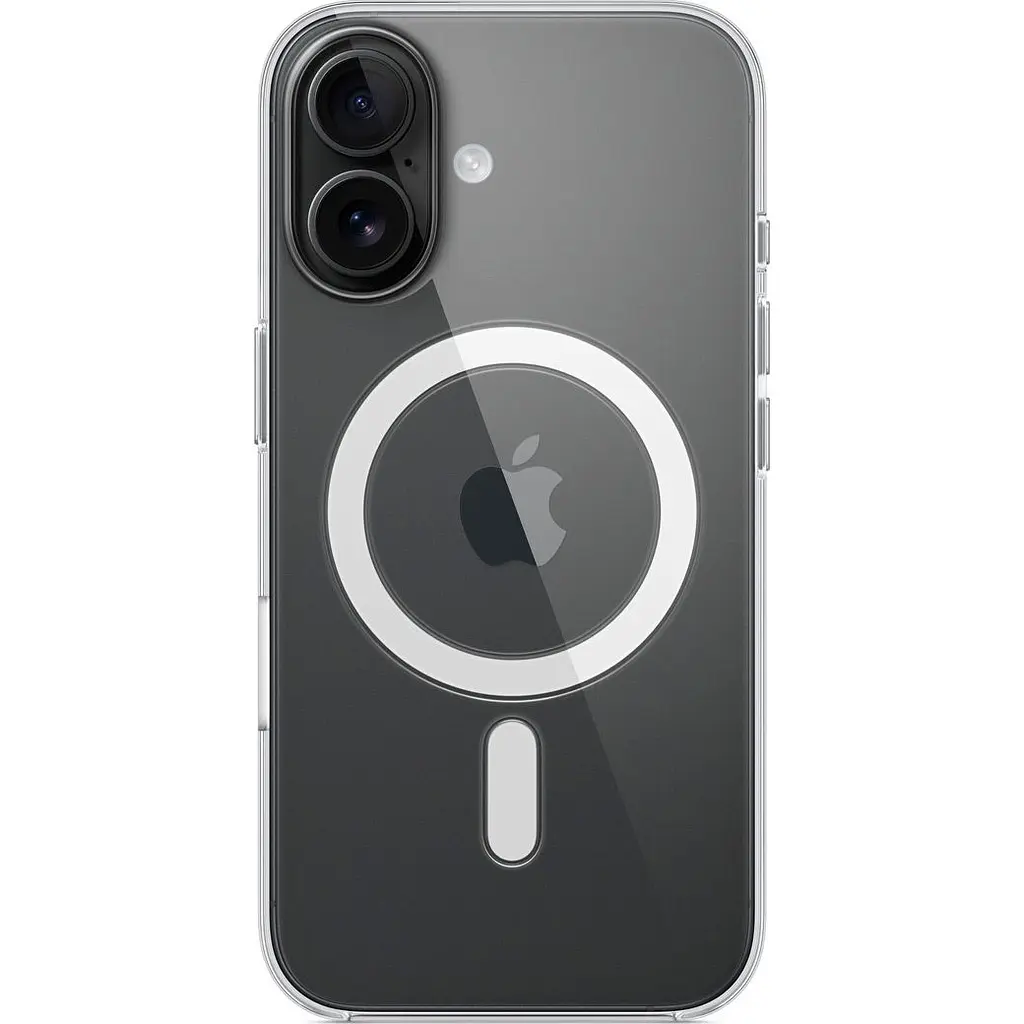 Чохол Clear Case with MagSafe для Apple iPhone 16 Plus Transparent AA [115335] - фото 5