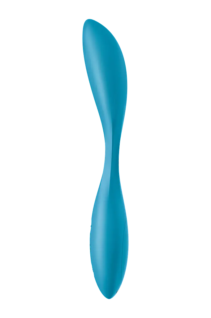 Вібратор Satisfyer G-Spot Flex 1 Гнучкий із фіксацією форми, 19.5х3.2 см блакитний - фото 3