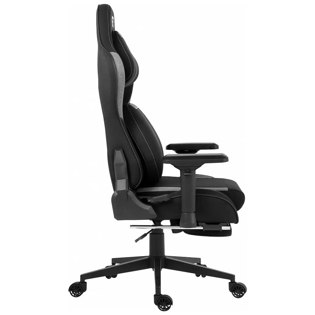 Крісло ігрове GT Racer X-2308 Black/Gray (X-2308 Fabric Black/Gray) - фото 4